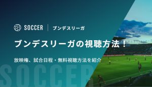 ブンデスリーガ2026-27の視聴方法！放映権、試合日程・無料視聴方法を紹介