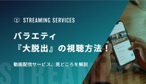 バラエティ『大脱出』の視聴方法！動画配信サービス、見どころを解説