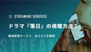 ドラマ『落日』の視聴方法！動画配信サービス、あらすじを解説